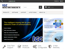 Tablet Screenshot of iccdesigns.com